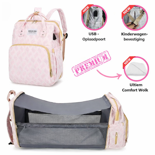 3-in-1 Luiertas: Ultiem Gemak voor Zorgeloze Ouders!