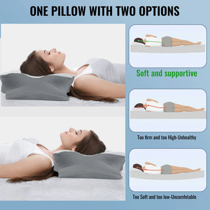 Somnus Pro| Ergonomische Slaapkssen voor Rugpijn