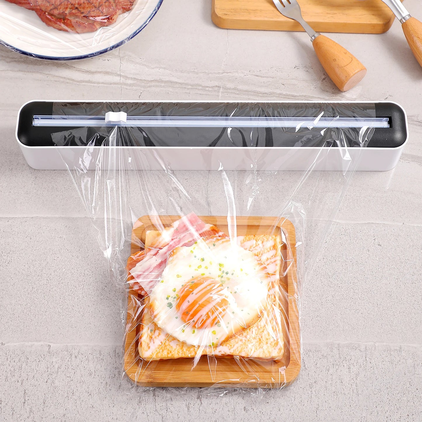 De Slimme Foliedispenser: Één Hand, Perfecte Snede, Stijlvol!
