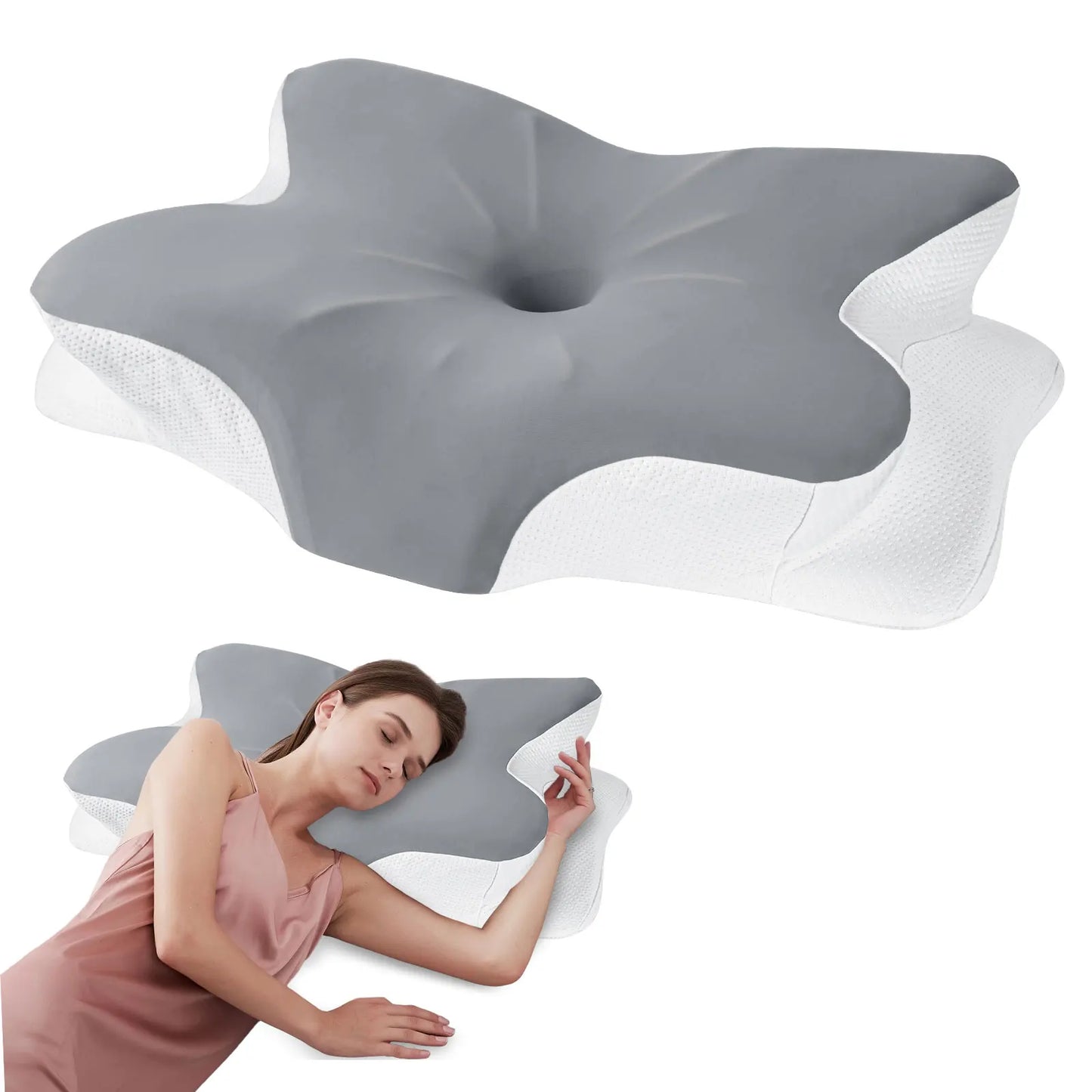 Somnus Pro| Ergonomische Slaapkssen voor Rugpijn