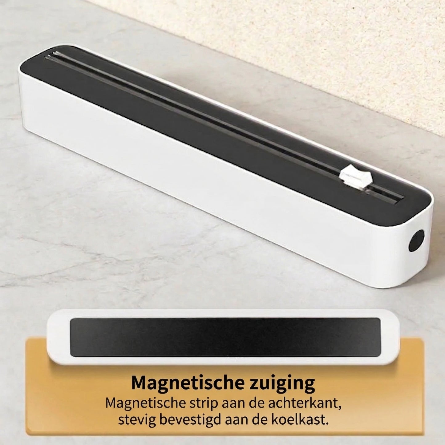 De Slimme Foliedispenser: Één Hand, Perfecte Snede, Stijlvol!