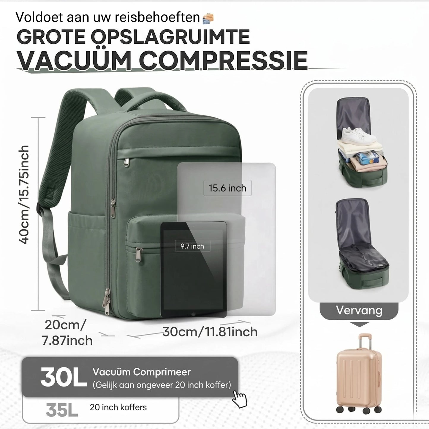 Volumi | Geoptimaliseerde Reisruimte