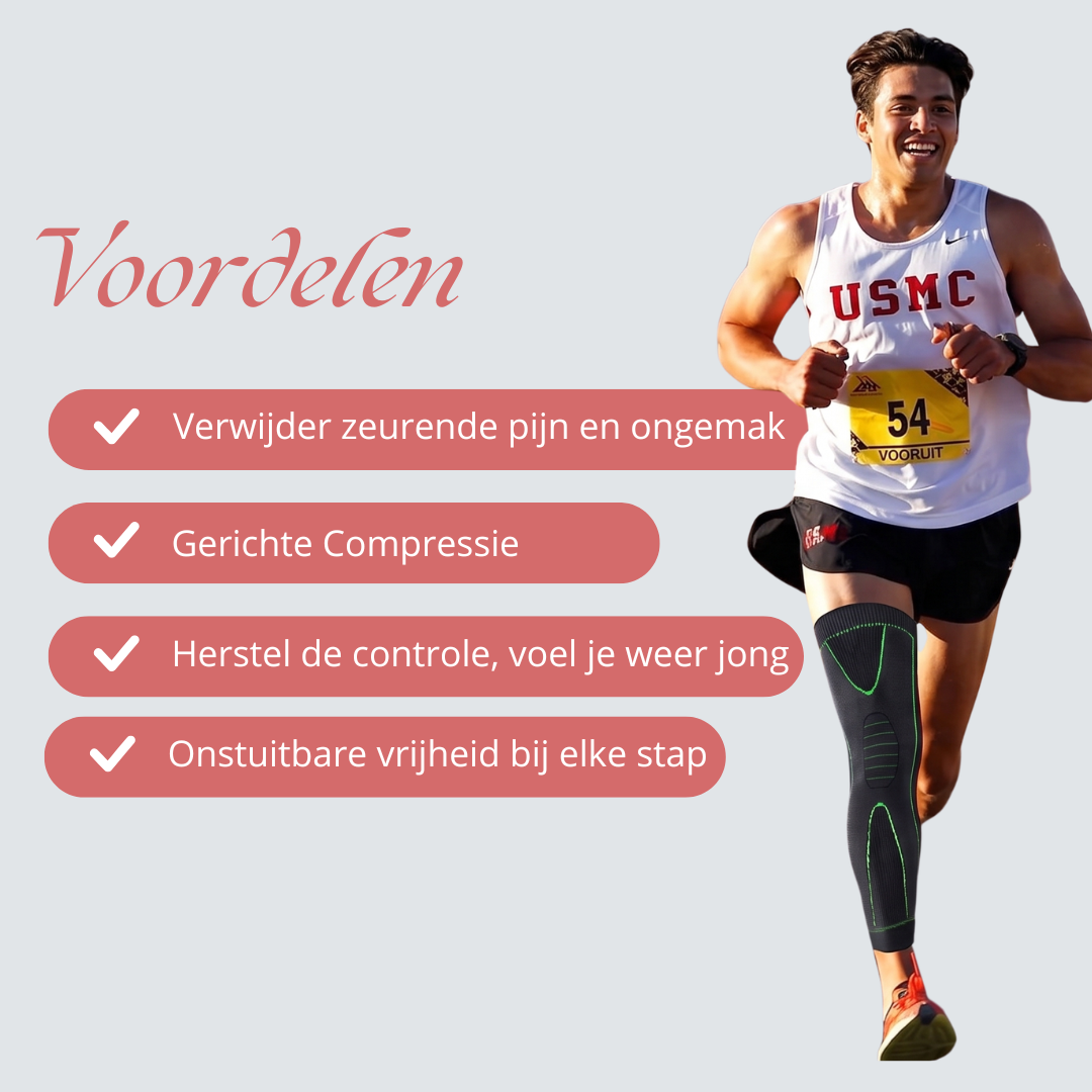 SpoSafe™ KneeSleeves - Ondersteuning en Comfort bij elke stap