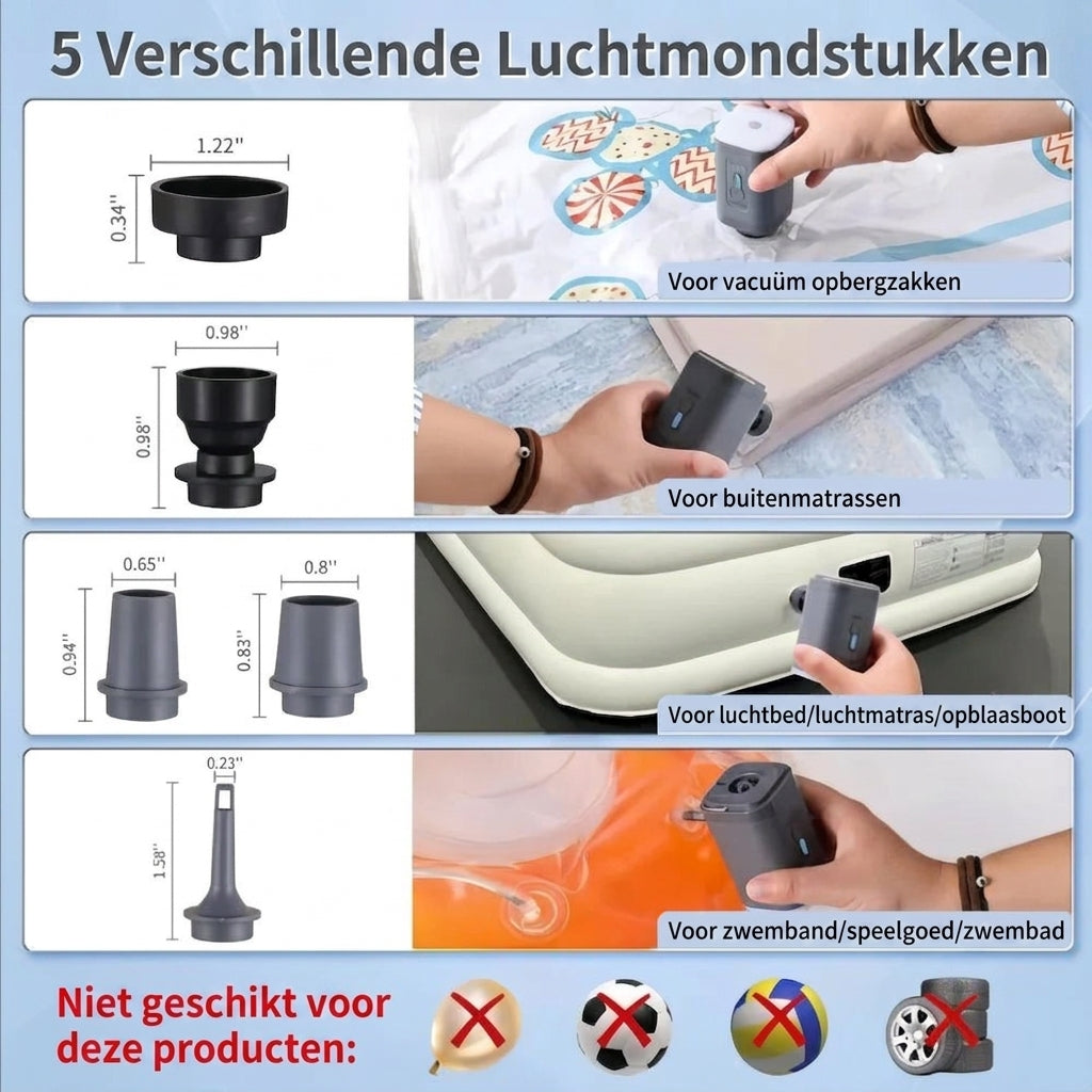 raadloze Luchtpomp: Jouw Vrijheid, Altijd en Overal