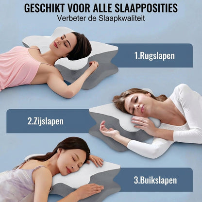 Somnus Pro| Ergonomische Slaapkssen voor Rugpijn